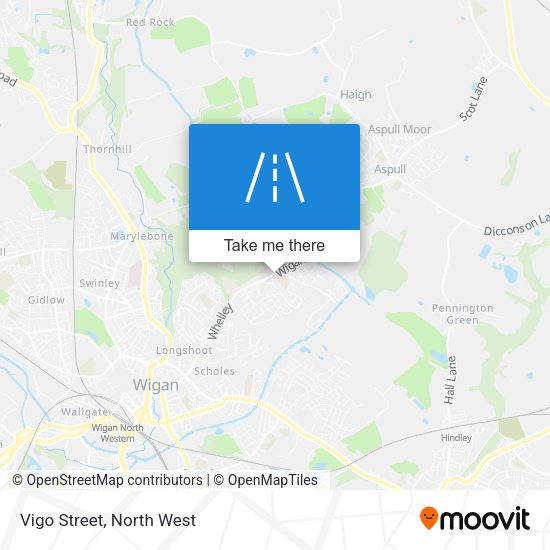 Vigo Street map
