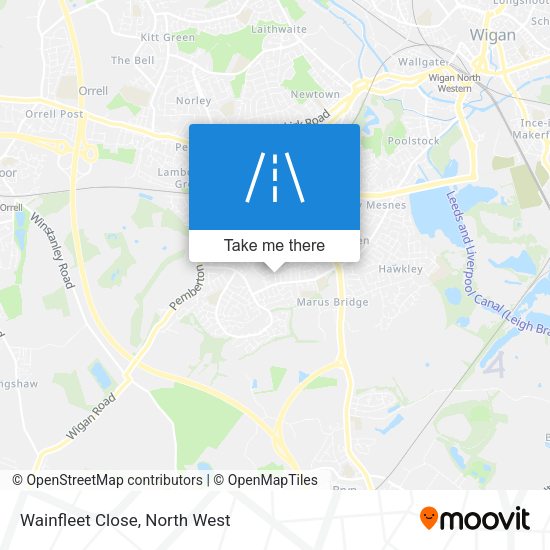 Wainfleet Close map