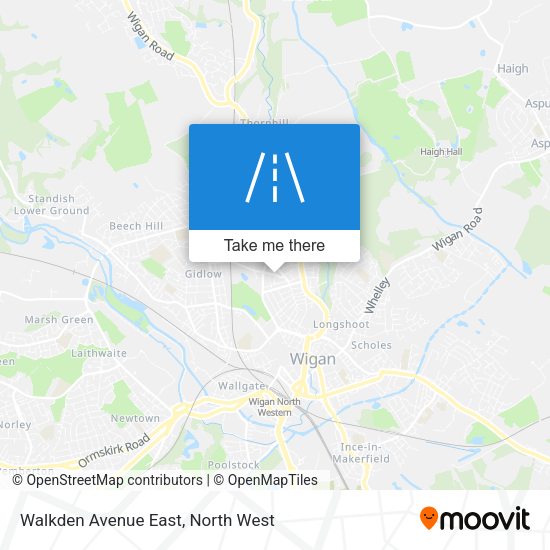 Walkden Avenue East map