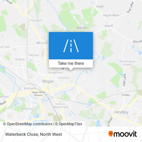 Waterbeck Close map