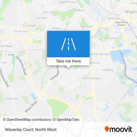 Waverley Court map