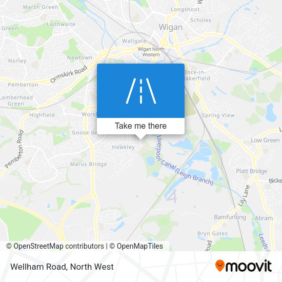 Wellham Road map