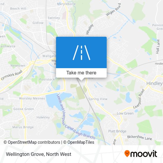 Wellington Grove map