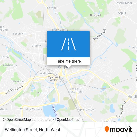 Wellington Street map