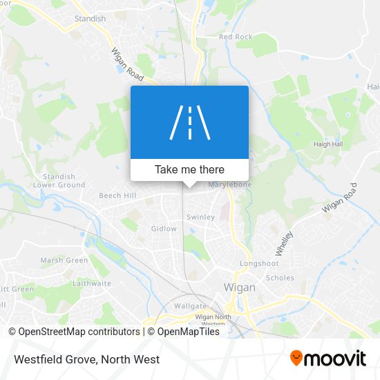 Westfield Grove map