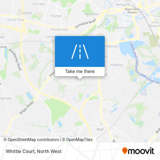 Whittle Court map