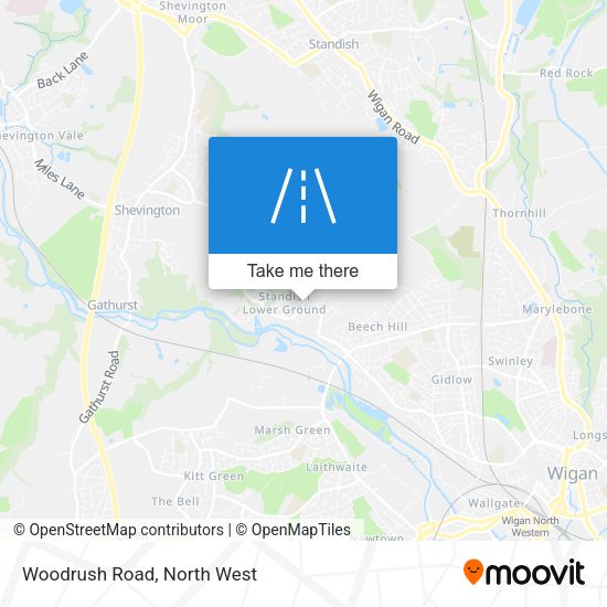 Woodrush Road map