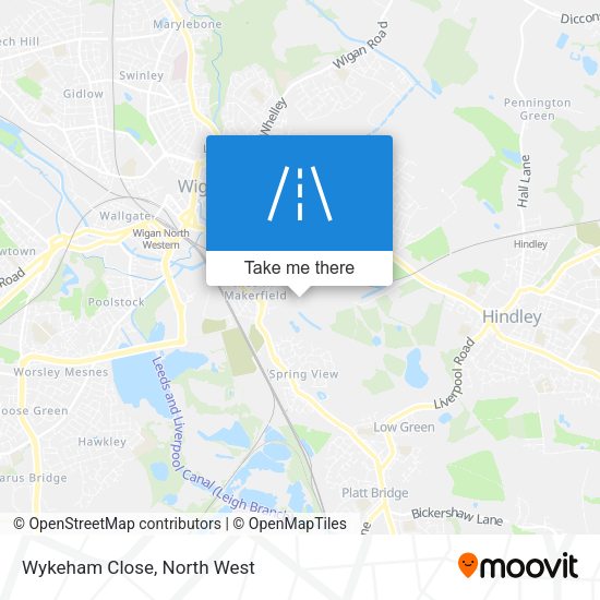 Wykeham Close map