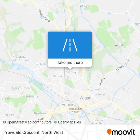 Yewdale Crescent map