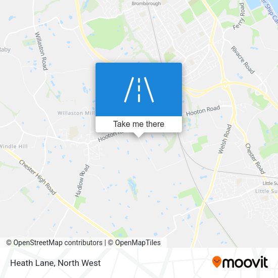 Heath Lane map