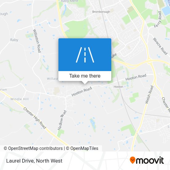 Laurel Drive map