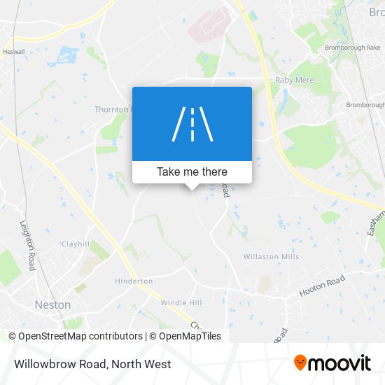 Willowbrow Road map