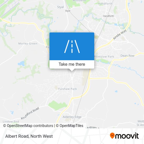 Albert Road map