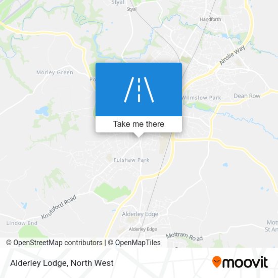Alderley Lodge map