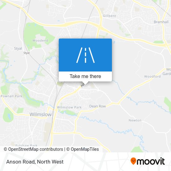 Anson Road map