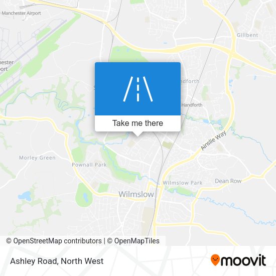 Ashley Road map