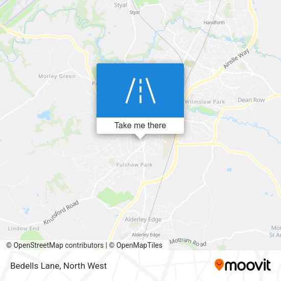 Bedells Lane map