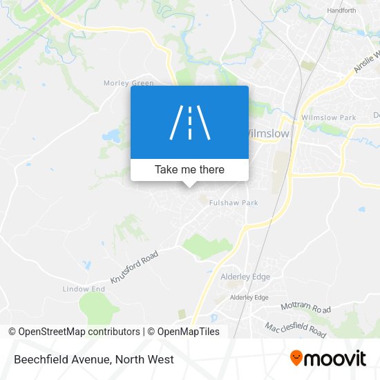 Beechfield Avenue map