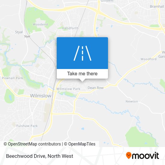 Beechwood Drive map