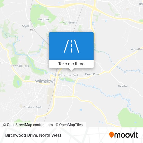 Birchwood Drive map