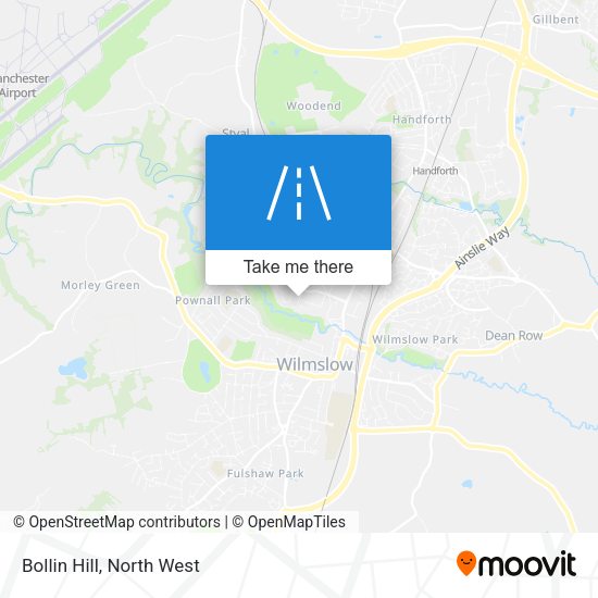 Bollin Hill map