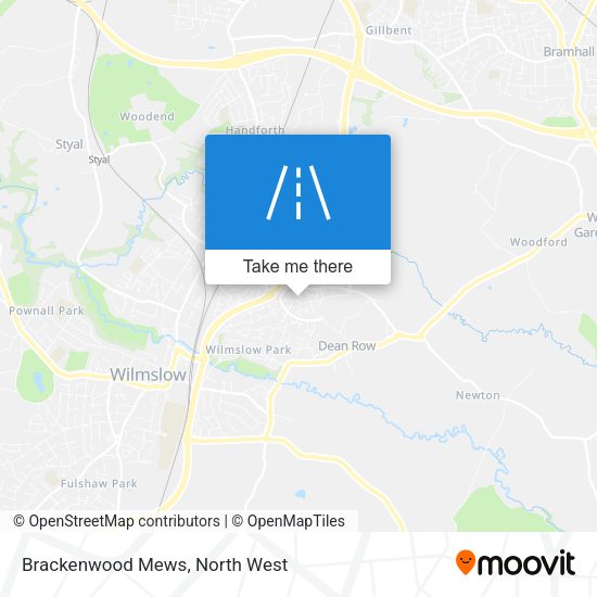 Brackenwood Mews map