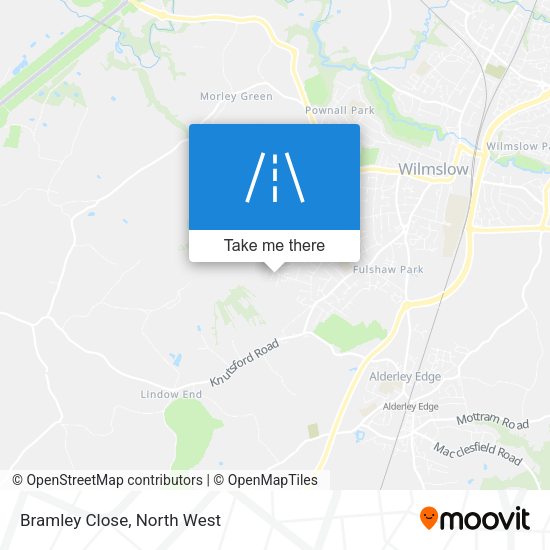 Bramley Close map