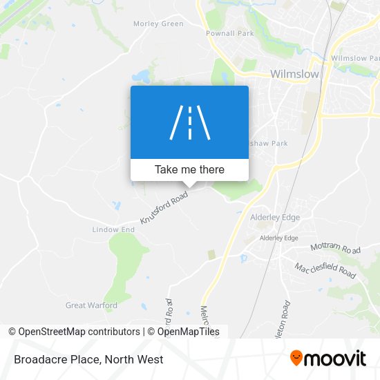 Broadacre Place map