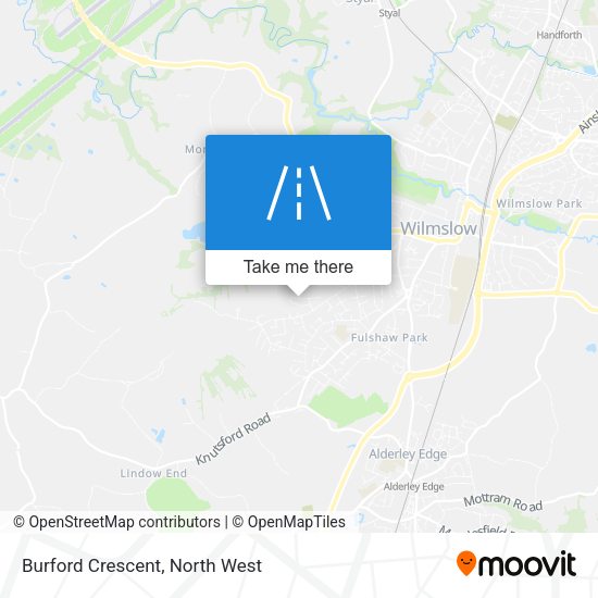 Burford Crescent map