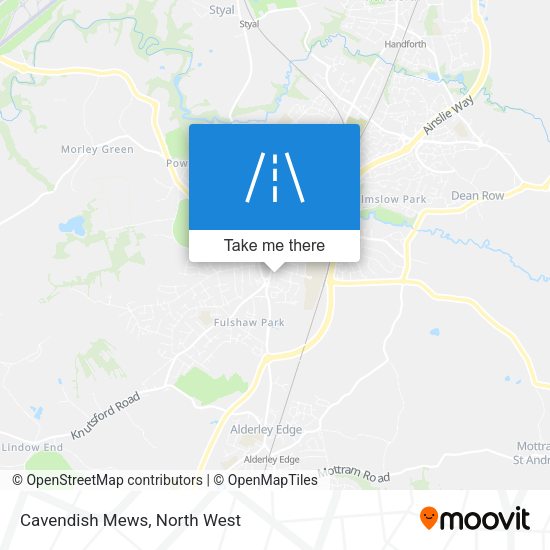 Cavendish Mews map