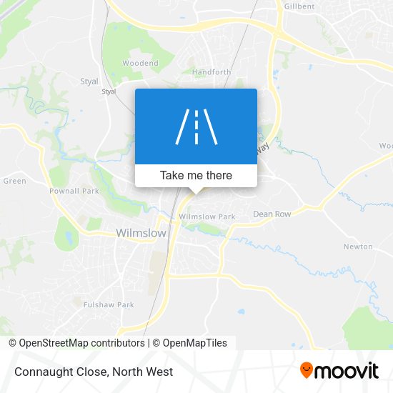 Connaught Close map