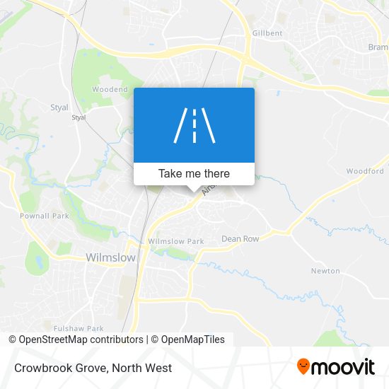 Crowbrook Grove map