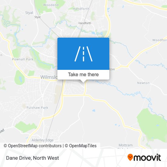 Dane Drive map