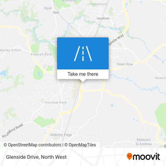 Glenside Drive map