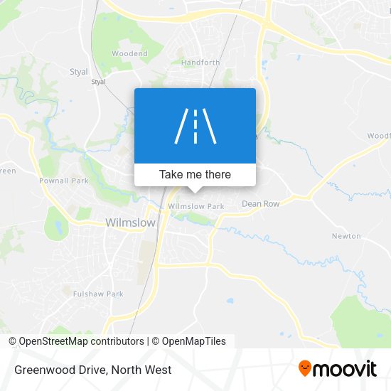 Greenwood Drive map