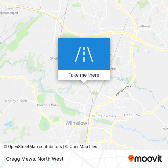 Gregg Mews map