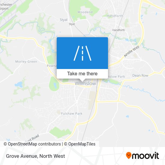 Grove Avenue map