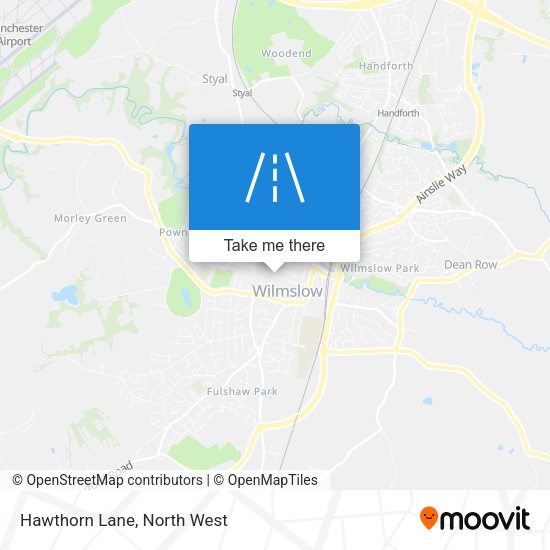 Hawthorn Lane map