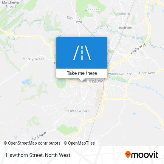 Hawthorn Street map