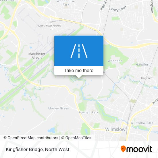 Kingfisher Bridge map