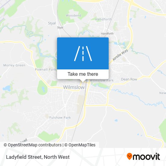 Ladyfield Street map