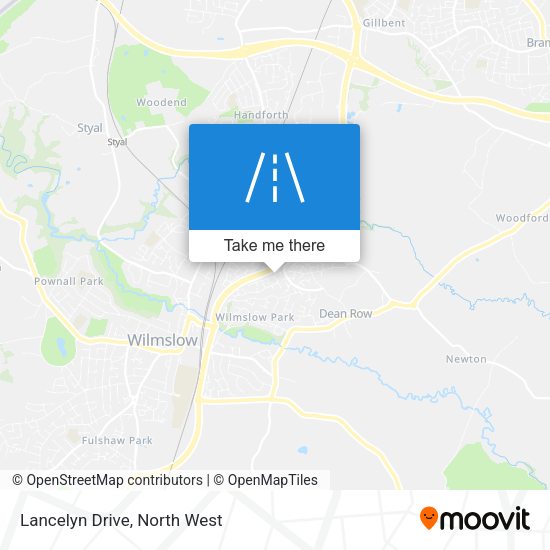Lancelyn Drive map