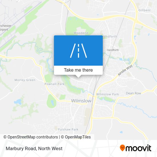 Marbury Road map