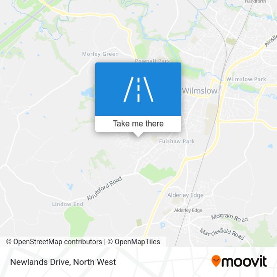 Newlands Drive map