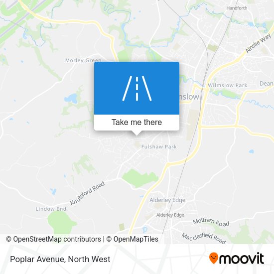 Poplar Avenue map