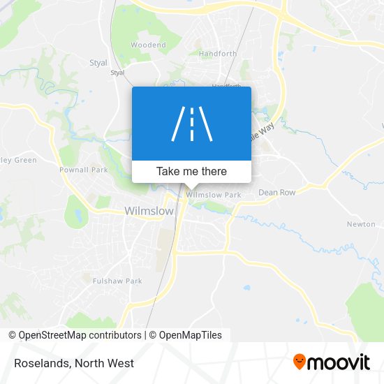 Roselands map