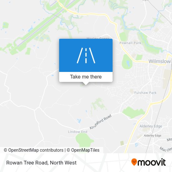Rowan Tree Road map