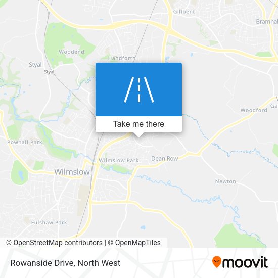 Rowanside Drive map