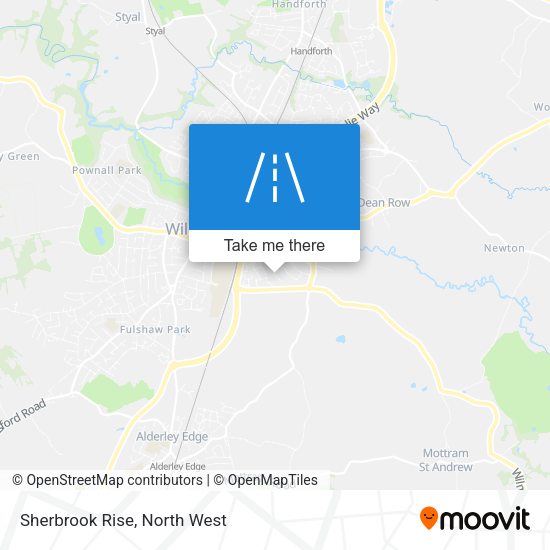 Sherbrook Rise map