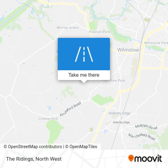 The Ridings map